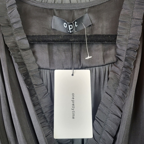 O.P.T Tianna Mini Dress Size Small Black NWT - Picture 8 of 10